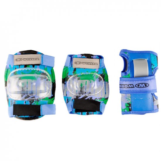 Детски комплект ролери 3v1 WORKER Torny LED със светещи колелца