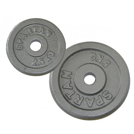Стоманени дискове SPARTAN 2 x 20 kg / 30 mm