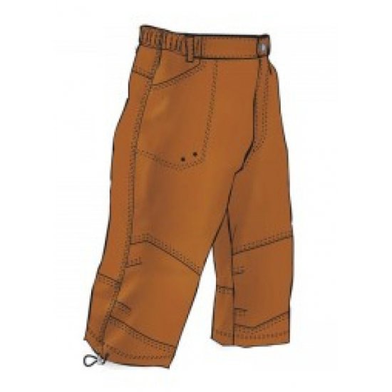 Къс мъжки панталон HI-TEC Joel, Оранжев