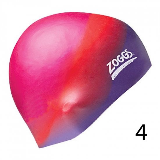 Плувна шапка ZOGGS Multi Colour Silicone