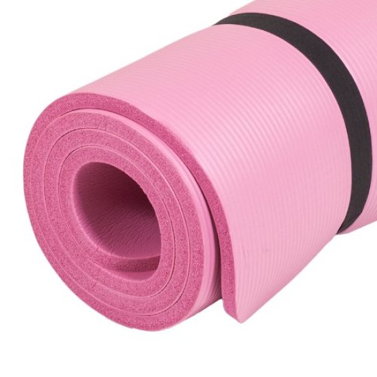 Постелка за йога SPARTAN Yoga Pink, 11 мм