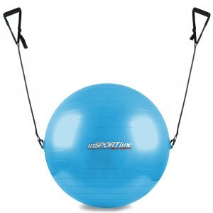 Гимнастическа топка с ластици inSPORTline 55 см