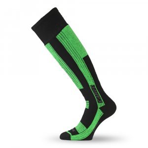 Ски чорапи LASTING SKG, Електриково зелен