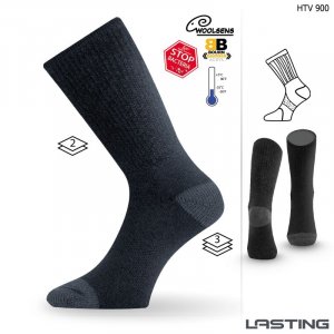 Термо чорапи LASTING HTV, Черен