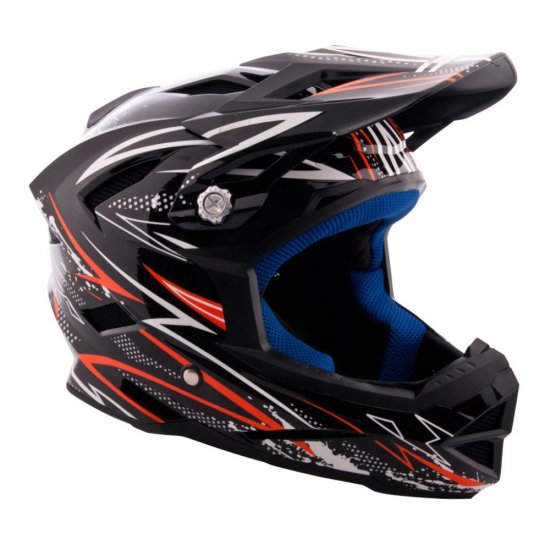Велосипеден шлем W-TEC AP-42 черно-оранжев