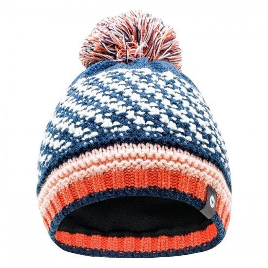 Зимна шапка за деца HI-TEC Hansa Jr Insignia blue
