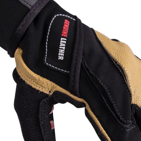 Фитнес ръкавици inSPORTline Trituro - Black-Yellow