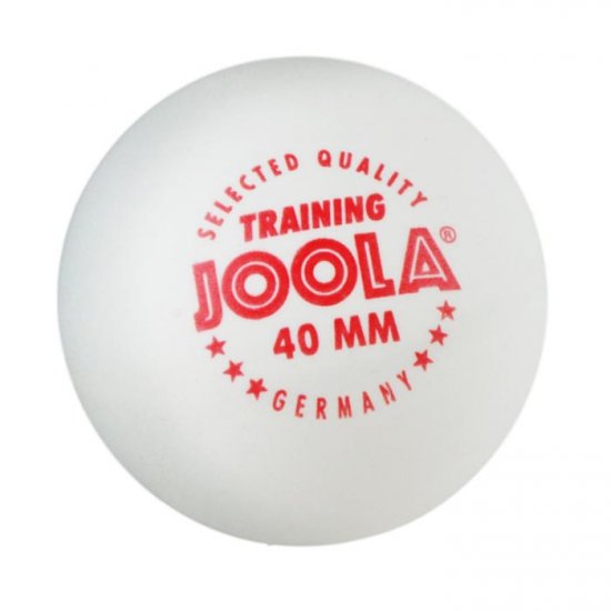 Топчета за тенис на маса JOOLA Training бели