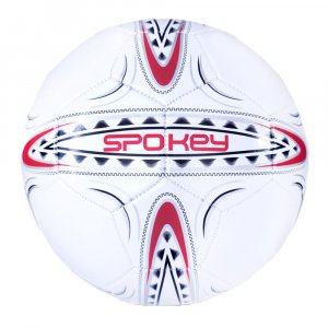 Футболна топка SPOKEY Ferrum, Бял / Червен