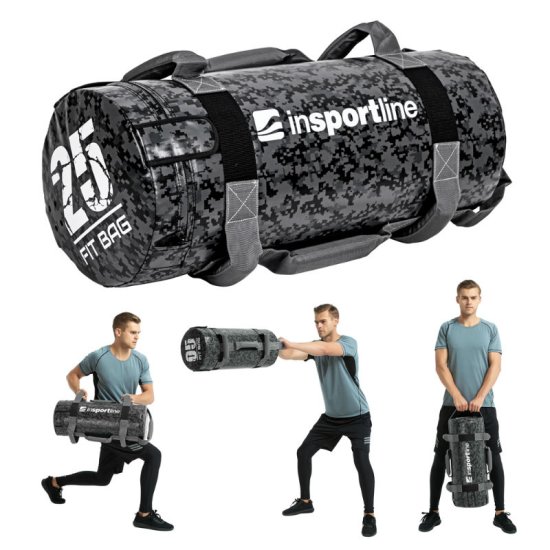 Тренировъчна торба inSPORTline Fitbag Camu 25 кг.