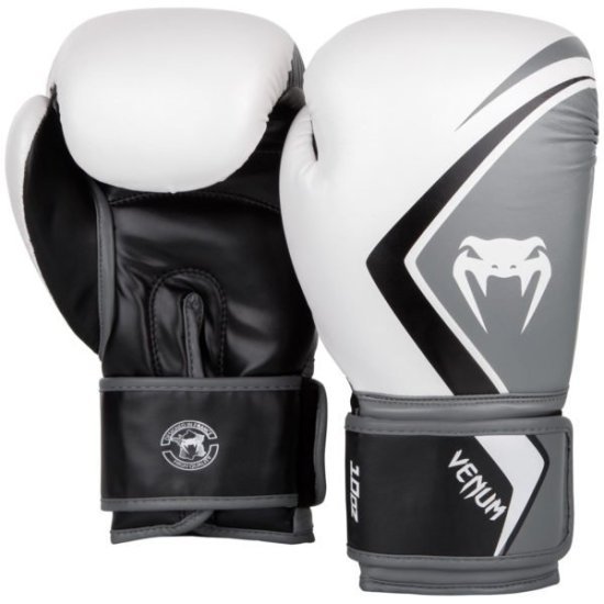 Боксови ръкавици  VENUM CONTENDER 2 White grey black