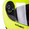 Каска за мотор W-TEC V158 - Жълт/флуоресцент 